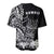 Hawaii Polynesian Baseball Jersey White Tiki Masks Hawaiian LT13 - Wonder Print Shop