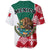 Happy Mexico Fathers Day Baseball Jersey Mexican Aztec Pattern - Wonder Print Shop