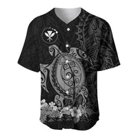 Short-sleeve baseball jersey with button placket, large turtle emblem and floral band