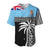 Fiji Tapa Pattern Baseball Jersey Coconut Tree LT13 - Wonder Print Shop