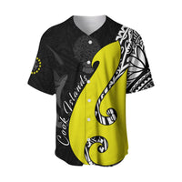 Cook Islands Baseball Jersey Matau Polynesian Simple Fish Hook LT13 - Wonder Print Shop