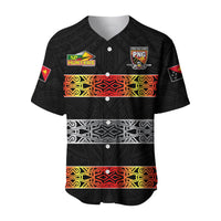 (Custom Personalised) The Hunters PNG Baseball Jersey Papua New Guinea Hunters Rugby LT13 - Wonder Print Shop