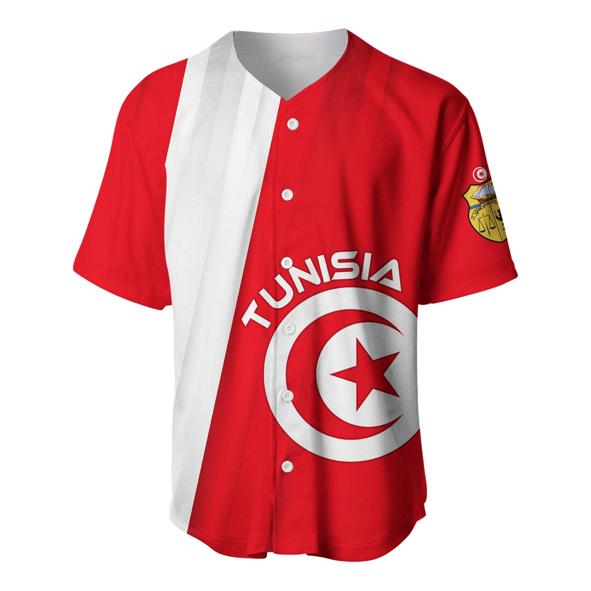 Tunisia Baseball Jersey Always in My Heart LT13 - Wonder Print Shop