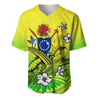 Cook Islands Baseball Jersey Loved Polynesian Turtle LT13 - Wonder Print Shop