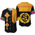 Eritrea Tibeb Baseball Jersey Eritrean Cross Mix Flag Version Black LT13 - Wonder Print Shop