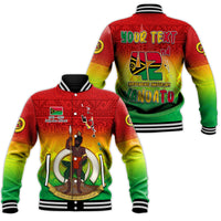 (Custom Personalised) Vanuatu Independence Day Baseball Jacket 42nd Anniversary Yumi Yumi Yumi LT13 - Wonder Print Shop