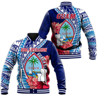 Guam Chamorro Baseball Jacket Happy Liberation Day Latte Stone LT13 - Wonder Print Shop