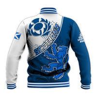 Scotland Rugby Baseball Jacket Scottish Coat Of Arms Mix Thistle Newest Version - Wonder Print Shop