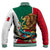 Mexico Baseball Jacket Mexican Aztec Pattern - Wonder Print Shop