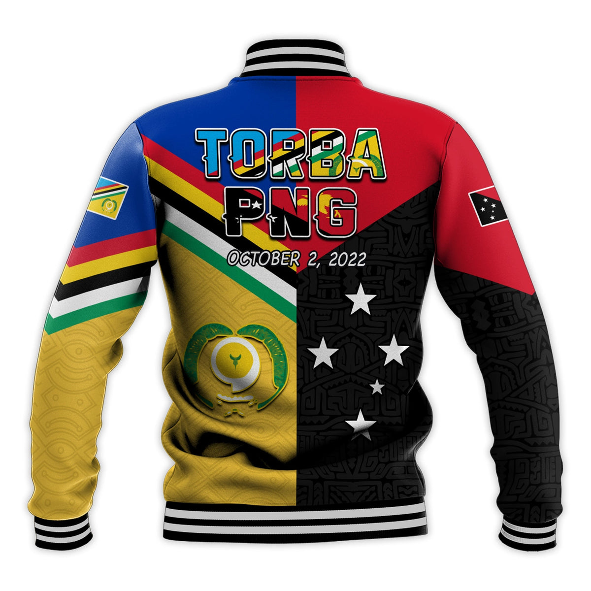 Torba PNG Day Baseball Jacket 2022 Simple Polynesia LT13 - Wonder Print Shop
