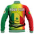(Custom Personalised) Senegal Baseball Jacket Lion With Senegal Map Reggae Style - Wonder Print Shop