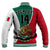 (Custom Text and Number) Mexico Baseball Jacket Mexican Aztec Pattern - Wonder Print Shop