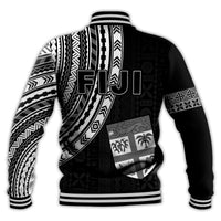 Fiji Rugby Sevens Baseball Jacket Fijian 7s Tapa Polynesian LT13 - Wonder Print Shop