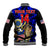 (Custom Text And Number) USA Football Baseball Jacket The Yanks Champions WC 2022 - Wonder Print Shop