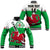 (Custom Text And Number) Wales Football Baseball Jacket Come On Welsh Dragons With Celtic Knot Pattern - Wonder Print Shop