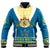 (Custom Personalised) Sweden Baseball Jacket Swedish Coat Of Arms With Scandinavian Flowers - Wonder Print Shop