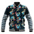 Custom Personalised Hawaii Skeleton Surf Baseball Jacket Halloween Hawaiian Tribal LT13 - Wonder Print Shop