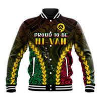 (Custom Text and Number) Vanuatu Indigenous Baseball Jacket Proud To Be Ni-Vanuatu Polynesian Pattern LT13 - Wonder Print Shop