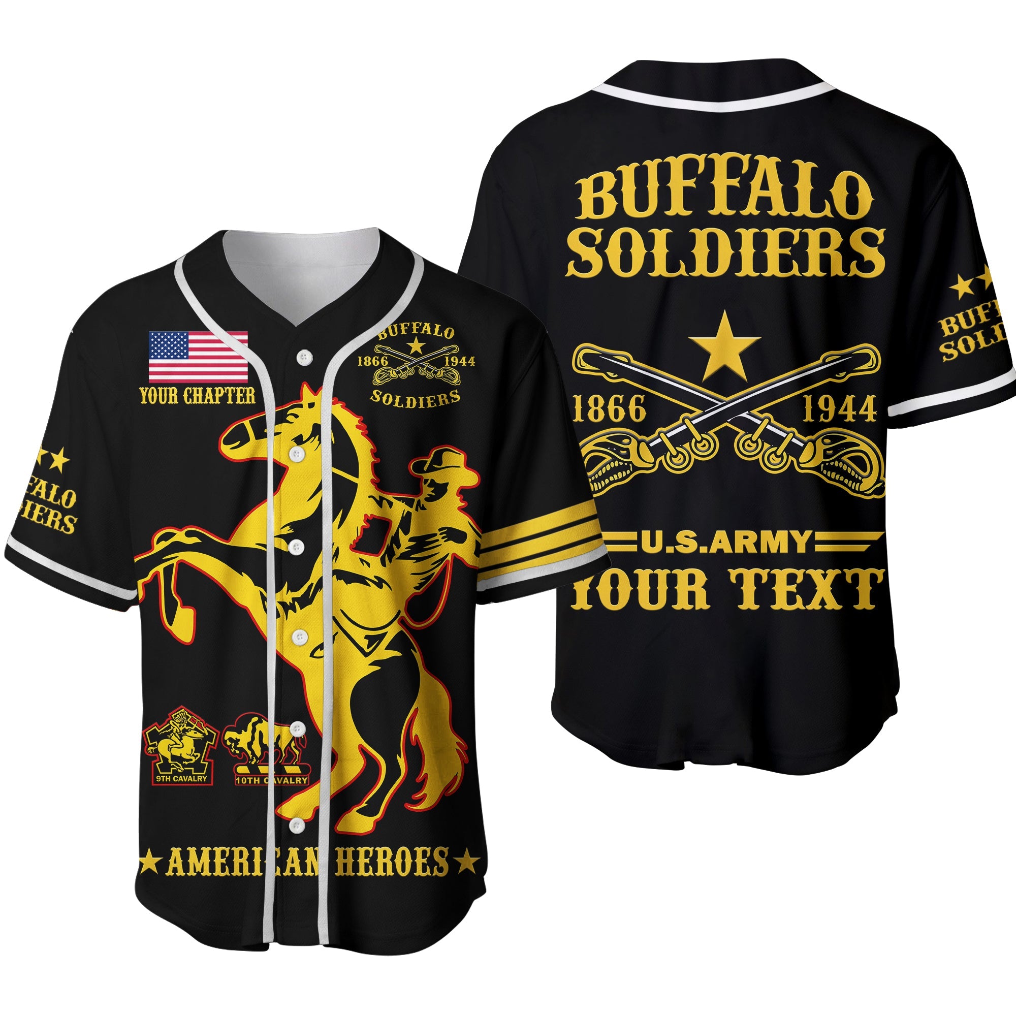 custom-text-and-chapter-buffalo-soldiers-baseball-jersey-bsmc-united-states-army-black-ver02