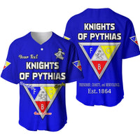(Custom Personalise) Knights of Pythias Baseball Jersey Since 1864 Original Style LT13 - Wonder Print Shop
