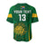(Custom Text and Number) South Africa Cricket Baseball Jersey Proteas Champion LT13 - Wonder Print Shop