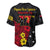 Papua New Guinea Anniversary Baseball Jersey 47th Independence Day Since 1975 LT13 - Wonder Print Shop