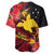 Custom Personalised Papua New Guinea Baseball Jersey Bird of Paradise LT13 - Wonder Print Shop