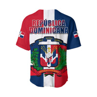 Dominican Republic Baseball Jersey Dominicana Proud Style Flag LT13 - Wonder Print Shop