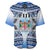 Fiji Baseball Jersey Kaiviti Fijian Special Tapa Pattern - Wonder Print Shop