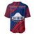 Custom Personalised F.A.S.T Samoa Baseball Jersey Samoan Coat Of Arms Polynesian Pattern - Wonder Print Shop