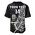 Custom Text And Number New Zealand 2022 Rugby Baseball Jersey All Black Silver Fern Maori Pattern Version Black - Wonder Print Shop