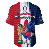 France Football Baseball Jersey Les Bleus Champions World Cup 2022 - Wonder Print Shop