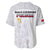 Poland Football Baseball Jersey Polska World Cup 2022 White - Wonder Print Shop