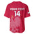 (Custom Text And Number) Poland Football Baseball Jersey Polska World Cup 2022 Red - Wonder Print Shop
