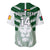(Custom Text And Number) Cameroon Football Baseball Jersey Les Lions Indomptables White World Cup 2022 - Wonder Print Shop