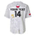 (Custom Text And Number) Poland Football Baseball Jersey Polska World Cup 2022 White - Wonder Print Shop