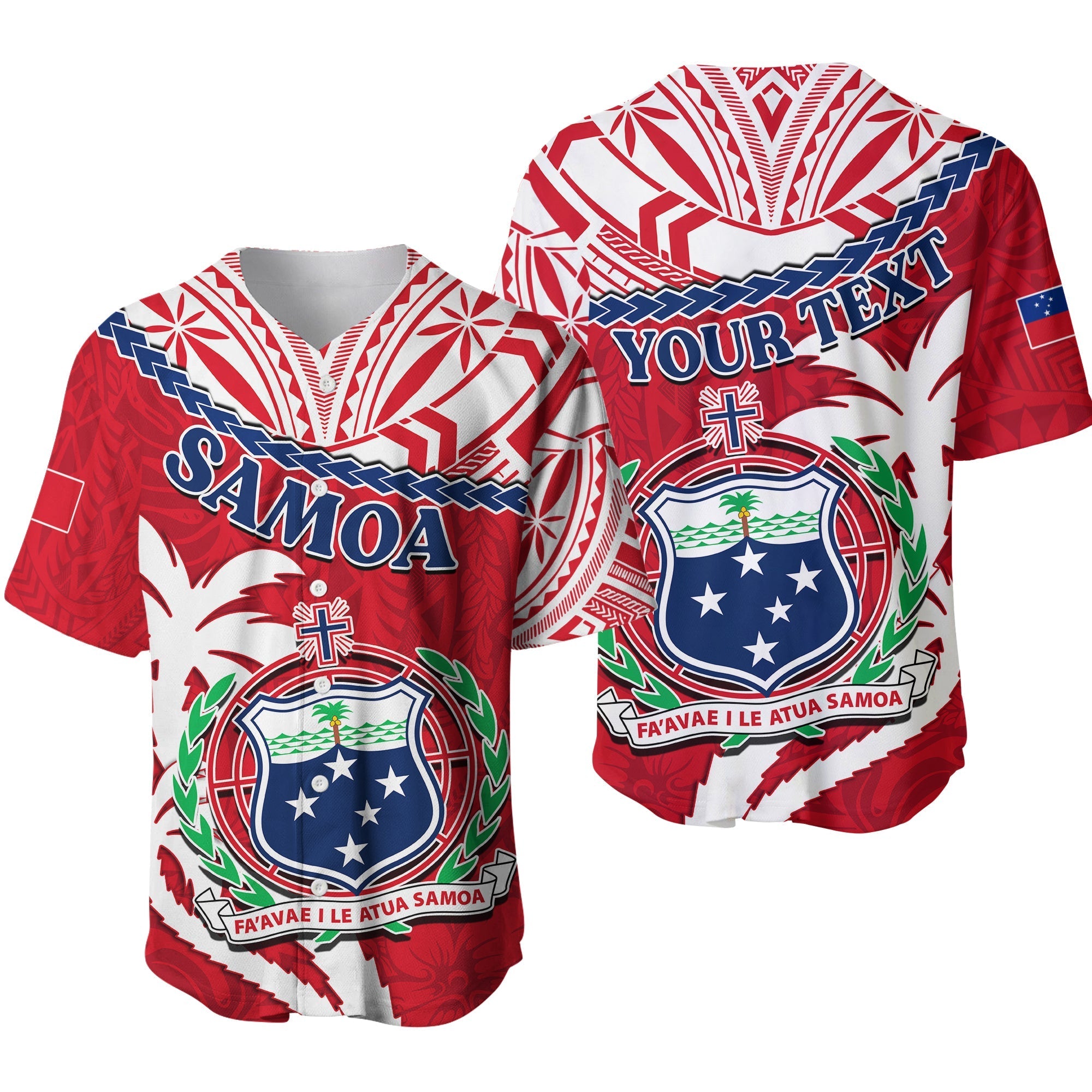custom-personalised-samoa-baseball-jersey-samoan-coat-of-arms-with-coconut-red-style