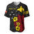 Custom Personalised Papua New Guinea Anniversary Baseball Jersey 47th Independence Day Since 1975 LT13 - Wonder Print Shop