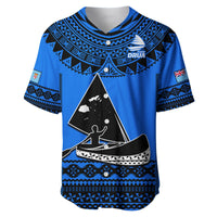 Fiji Rugby Baseball Jersey Fijian Drua Super Polynesian Special Tapa Pattern - Wonder Print Shop