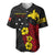 Papua New Guinea Anniversary Baseball Jersey 47th Independence Day Since 1975 LT13 - Wonder Print Shop