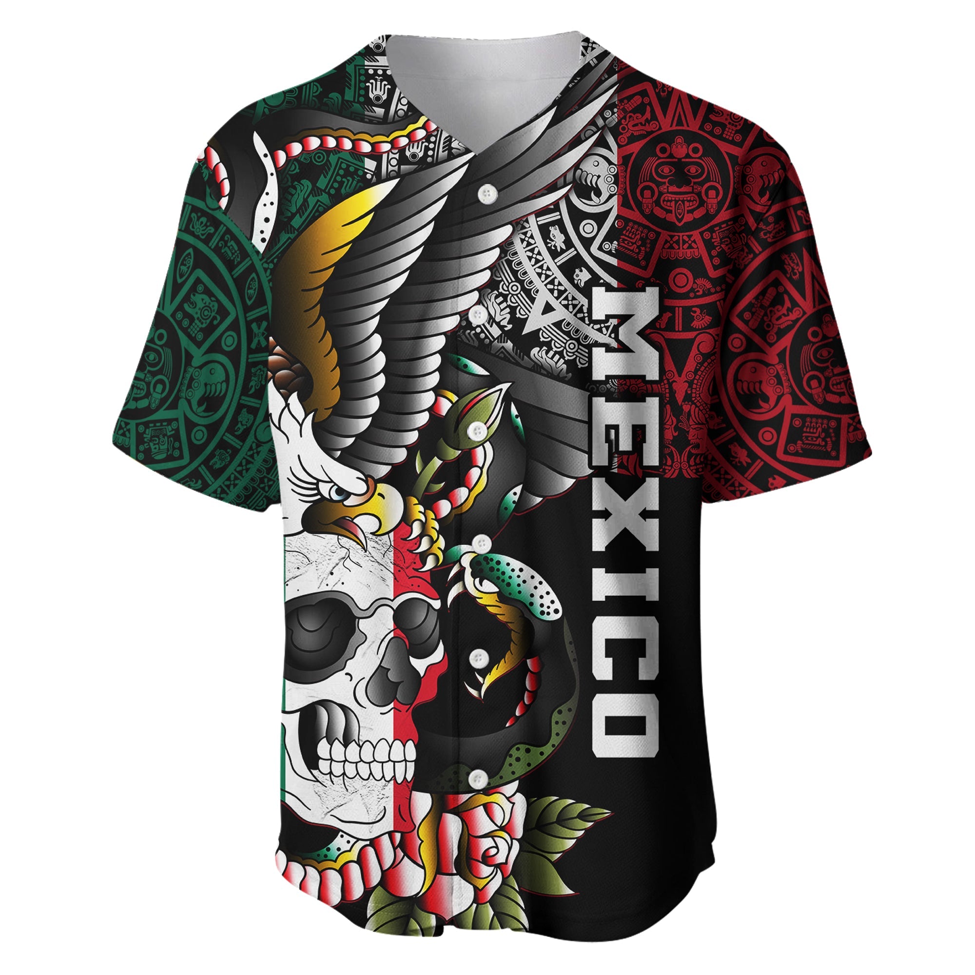 mexico-baseball-jersey-mexican-skull-eagle-with-angry-snake