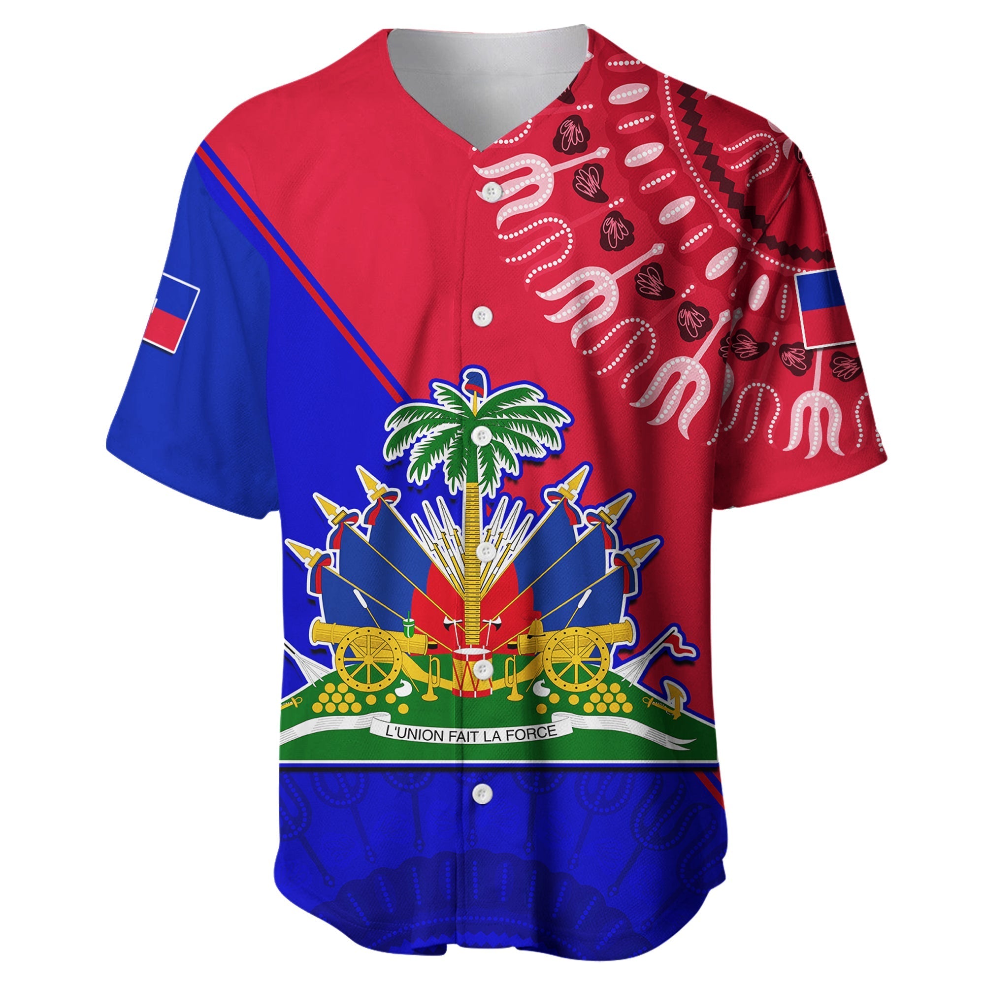 haiti-baseball-jersey-haiti-flag-dashiki-simple-style