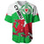 (Custom Text And Number) Wales Football Baseball Jersey Come On Welsh Dragons With Celtic Knot Pattern - Wonder Print Shop
