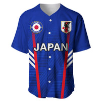 (Custom Text and Number) Japan Football Baseball Jersey Samurai Blue World Cup 2022 - Wonder Print Shop