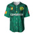 Cameroon Football Baseball Jersey Les Lions Indomptables Green World Cup 2022 - Wonder Print Shop
