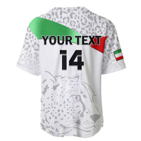 (Custom Text And Number) Iran Football Baseball Jersey Team Melli World Cup 2022 - Wonder Print Shop