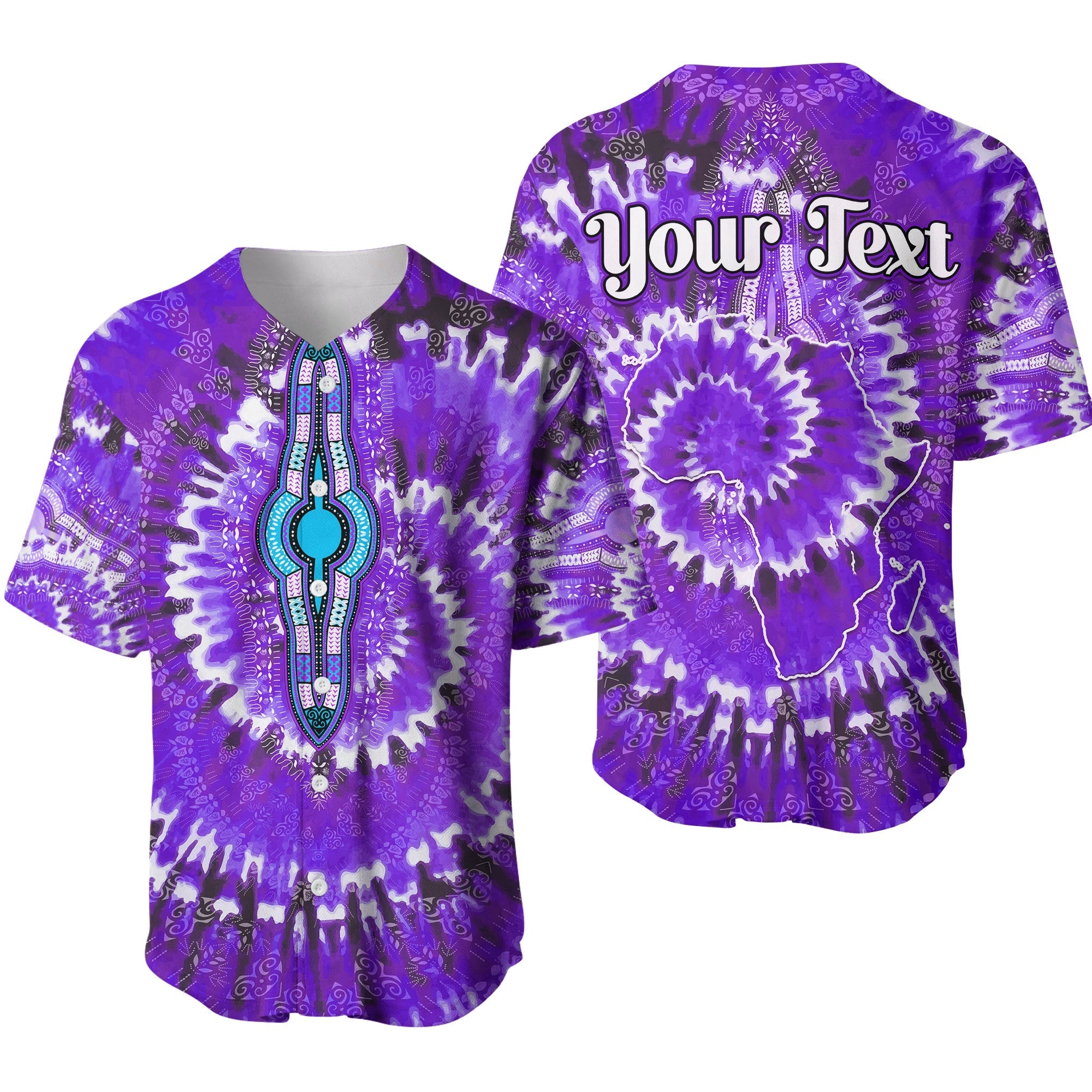 custom-personalised-africa-tie-dye-baseball-jersey-purple-fashion