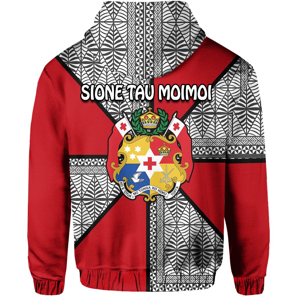 (Sione Tau Moimoi) Mate Maa Tonga Zip Hoodie Tongan Patterns LT20 - Wonder Print Shop