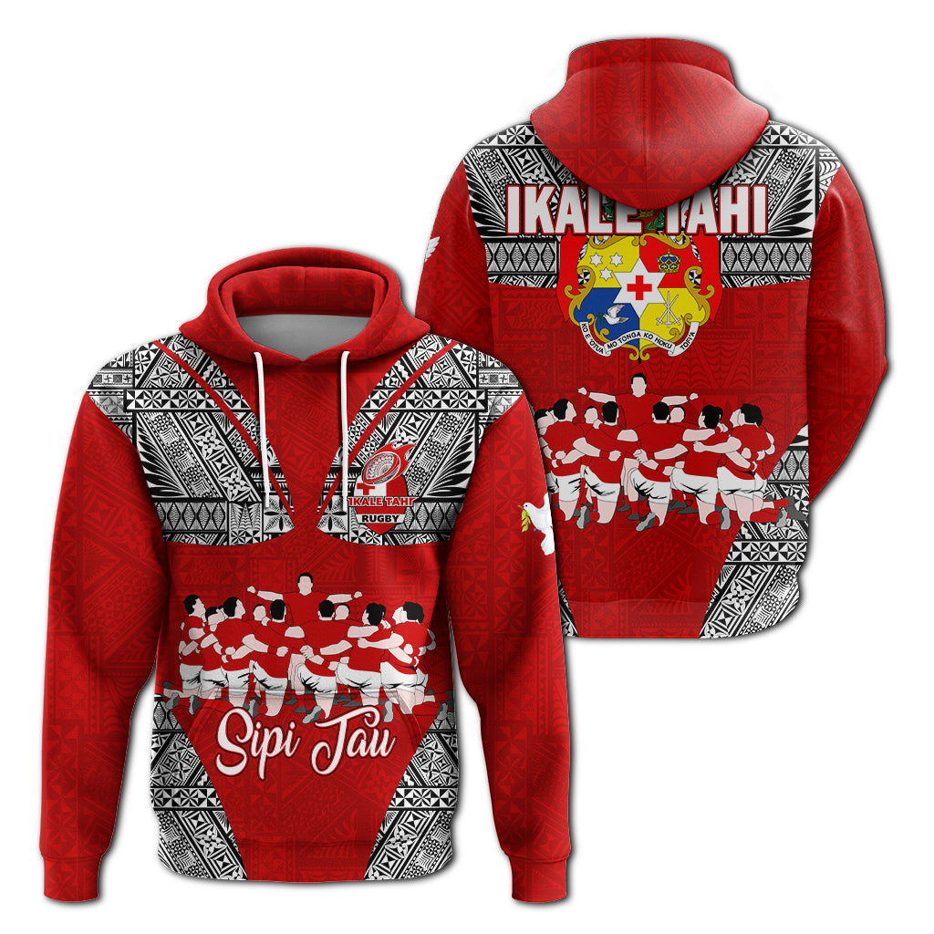 Tonga Rugby Ikale Tahi Sipi Tau Hoodie LT2 - Wonder Print Shop