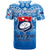 Samoa Rugby Toa Samoa Blue Style T Shirt LT2 - Wonder Print Shop